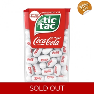 Tic Tac Coca Cola - Limited Edition Tic-Tacs Coca-Cola Sweets - 18g